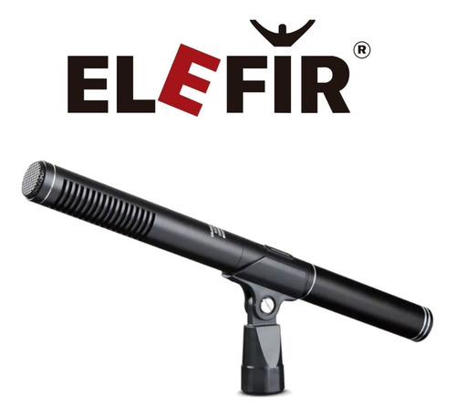 Microfono Condensador Shotgun Elefir B45 Boom Camara
