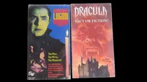 Comprar Dracula Real O Ficcion  Lugosi Monstruo Misterio 2 Vhs Nuevo