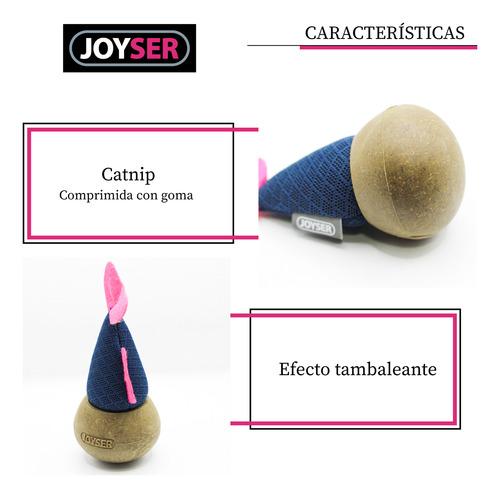 Joyser Bola De Catnip Para Gato Woball Juguete Resistente