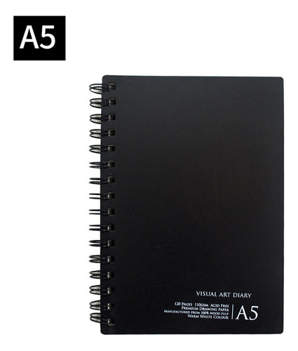 Cuaderno De Bocetos, Tamaño A3, A4, Tamaño A5, Estilo Vintag