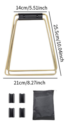 Soporte Para Hielera Plegable, Mueble Para Acampar, Caqui