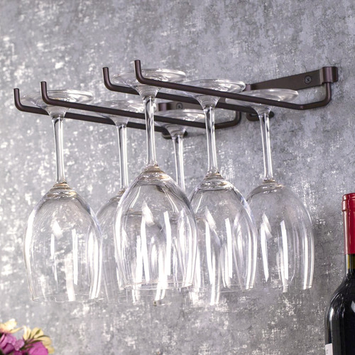 Estante Colgante De Metal Para Tazas De Vino, Barra, Copa Do