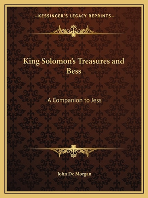 Libro King Solomon's Treasures And Bess: A Companion To J...
