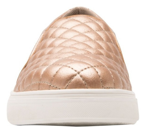 Tenis Moderno Para Dama Urbano Flexi 107705 Oro Originales