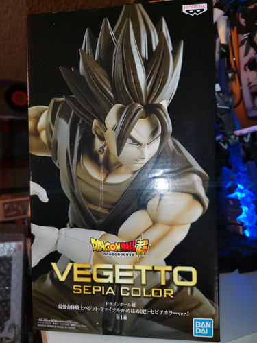 Figura- Dragon Ball- Vegetto- Sepia Color- Banpresto- Bandai (Usado)