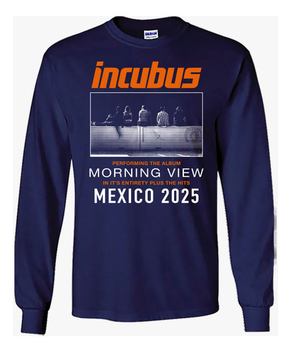 Incubus Playera Manga Larga D03