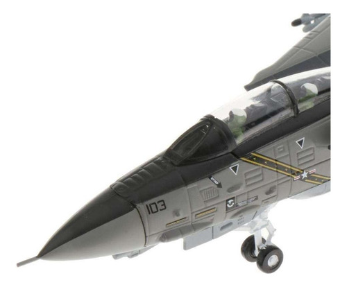 Shaoke Nuevo 1: 100 F-14 Tomcat Fighter Bomber Planes 3d