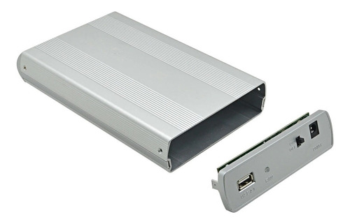 Caja Externa Metalica Usb 2.0 Para De Disco Duro Sata 3.5 