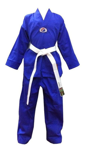 Dobok Kimono Taekwondo Brim Leve Azul - Adulto - Sung Ja
