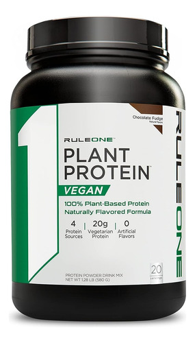 Rule One Vegan Proteína A Base De Plantas 20servs Sfn