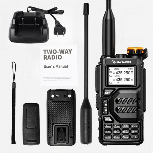 1 Walkie Talkie Radio Uvk5 Manos Libres 200 Canales