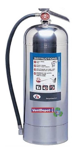 Extintor De Agua Para Papel, Mxhfd-001, 4.29lts, Clase A