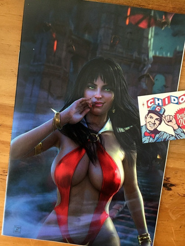 Comic - Vampirella Dark Powers #1 Tiago Da Silva Sexy