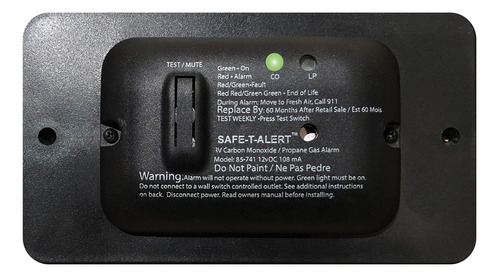 Mti Industry Safe-t-alert Serie 85 - Alarma De Gas Propano .