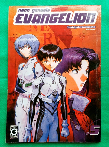 Gibi Hq Mangá Neon Genesis Evangelion 05 Lvc