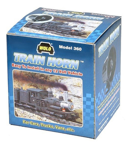 Claxon Bocina Sonido Tren De Vapor Corriendo En Rieles Wolo