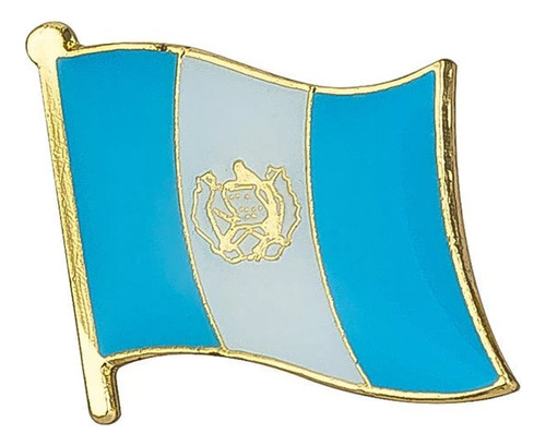 Pin Metalico Broche Bandera Guatemala Pasaporte Pais Adorno
