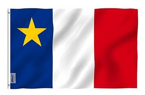 Bandera - Anley Fly Breeze 3x5 Feet Acadia Flag - Vivid Colo