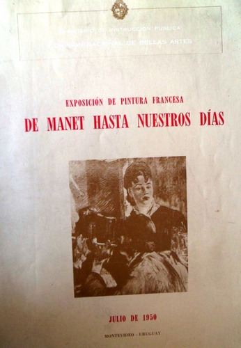 Exposición Pintura Francesa Uruguay 1950 Bellas Artes