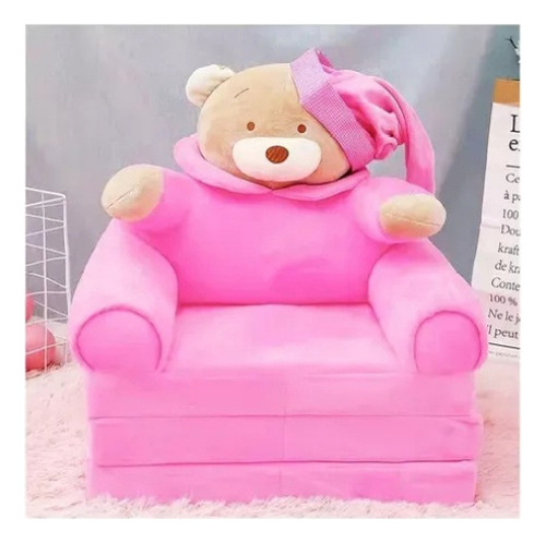Sofá Plegable For Niños Pequeños, Sillón, Funda Lavable A2