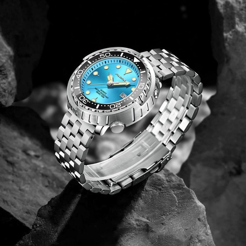 Relojes De Cuarzo Inoxidable Luminosos De Lujo Foxbox