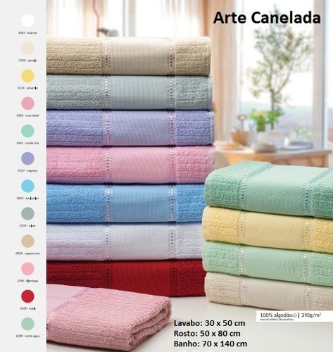 Kit 25 Toalhas Lavabo Para Pintar Bordar À Máquina Lisa Cor Branco
