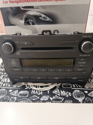 Auto Radio C/d.estereo Panasoni Am.fm1/2/toyota Usado Excete (Usado)