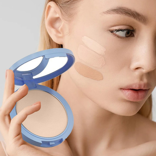 Polvo Compacto Facial Con Control De Aceite Mate | Polvo
