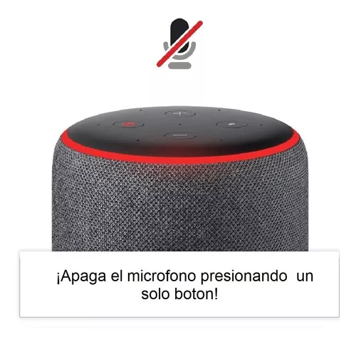 Parlante  Echo Alexa 3 Generación Español Entrega Ya
