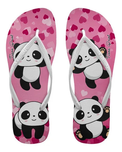 Chinelos Personalizados Havaianas Panda Slim [15]