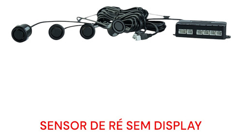 Sensor De Estacionamento Com Retrovisor E Câmera De Ré