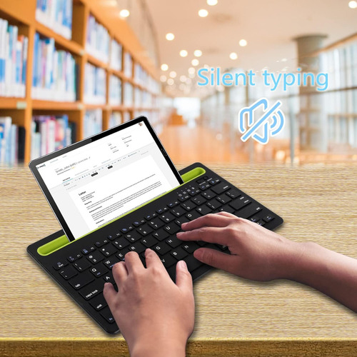 Teclado Inalámbrico Bt Compatibles Con Mac, Android, Ios