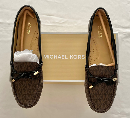 Mocasines Michael Kors,sutton,marrón,26.5cm,original
