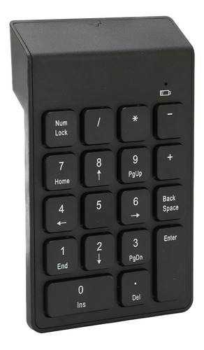 Teclado Numérico Inalámbrico De 2,4 G, Teclas Chocolate Plug