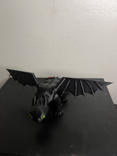 Chimuelo Articulado Cómo Entrenar A Tu Dragón
