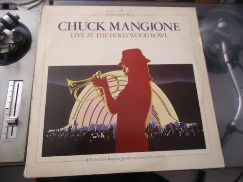 Chuck Mangione Live At The Hollywood Bowl Lp Imp.