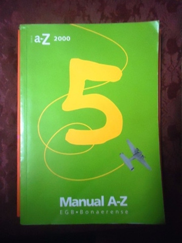 Manual A-z 2000 - 5 Bonaerense - Az Editores - Impecable