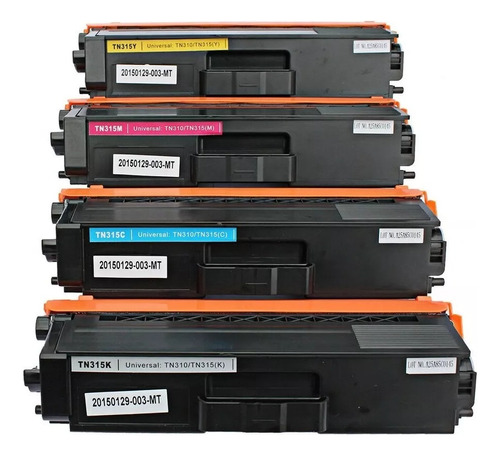 Toner Para Brother Tn315 Tn-315 Hl 4150 4570 9270 B/m/y/c