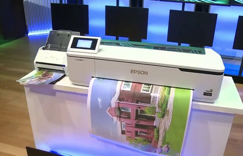 Plotter Epson T3170 24in A1 + Insumos Sublimacion Colormake Blanco