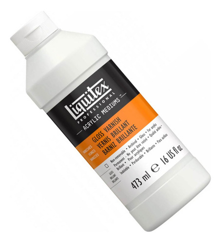 Barniz acrílico brillante 473ml Liquitex 6216
