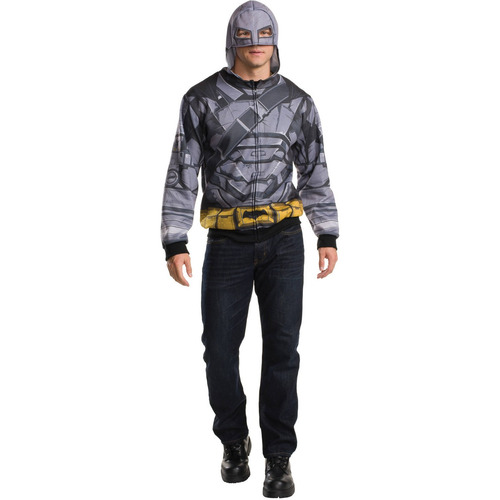 Disfraz Para Adulto De Batman Armored Sudadera Con Capucha