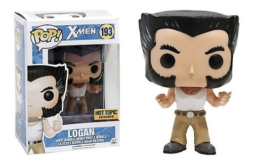 Funko Pop Marvel X-men Logan Hot Topic Exclusive