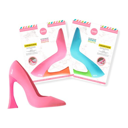 Set X 2 Molde Zapato Stiletto Muñeca - Parpen - La Botica