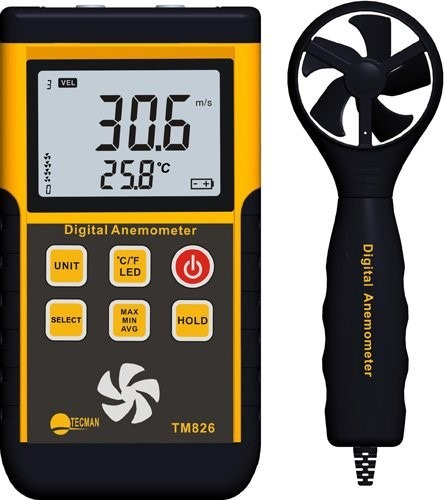 Anemometro Profesional Alta Sensibilidad Tm826 Factura