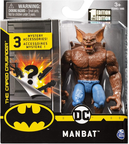 Batman Manbat 1st Edition Spin Master 4 Pulgadas