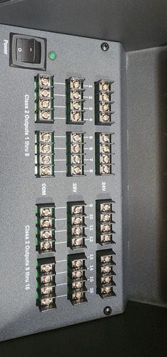 Pelco Fuente De Alimentacion Mcs16-10b 2024 16 Entradas 24v (Usado)
