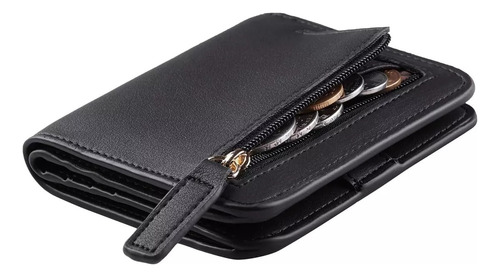 Cartera Mujer Pequeño Con Rfid Bloquea, Mini Monedero 2024