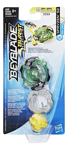 Paquete Superior Individual Beyblade Burst Evolution Spryzen