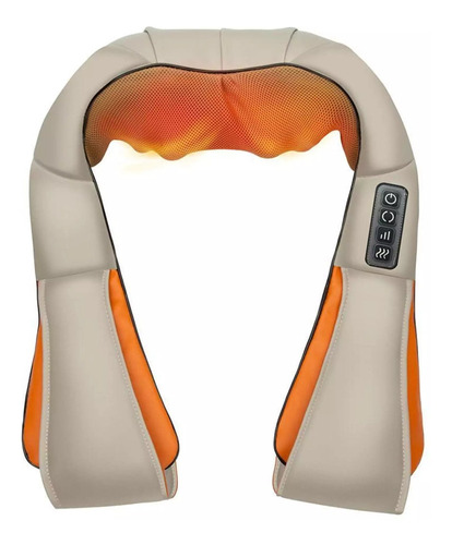 Masajeador Cervical Electrico Calor Espalda Cuello Vibracion