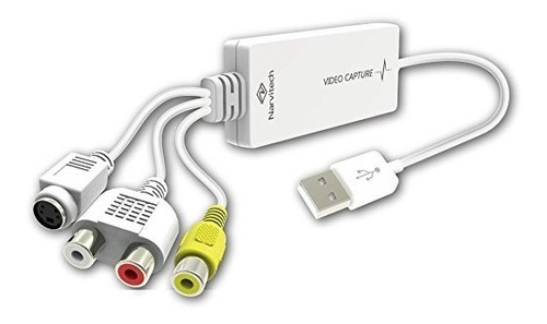 Narvitech De Captura De Vídeo, 3-en-1 Usb Composite / Captur